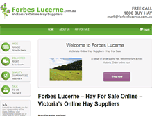 Tablet Screenshot of forbeslucerne.com.au